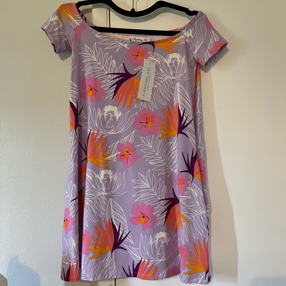 NWT Fighting Eel Ava sky dress Ada